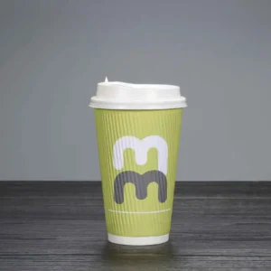 20oz Disposable ripple wall paper cup