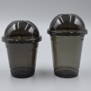 Wholesale PET black beverage cups