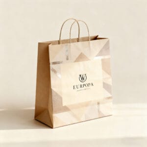 Bulk custom printed paper bags with logo