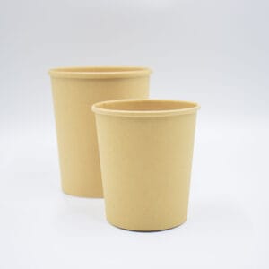 Custom kraft paper soup bowls food containers