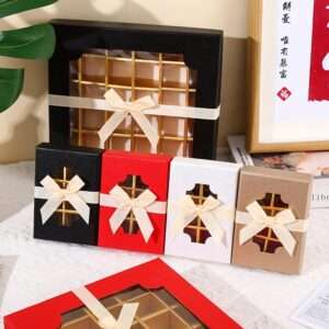 Wholesale custom printed chocolate boxes with windows