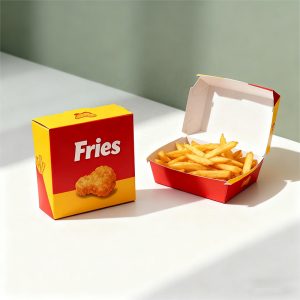 Wholesale custom red fried chicken boxes