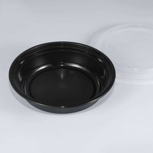 Custom printed plastic bowl food containers