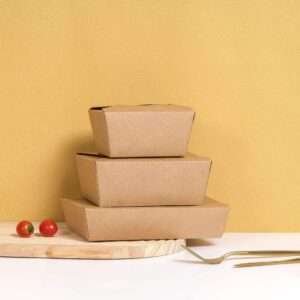 Wholesale of takeaway food containers