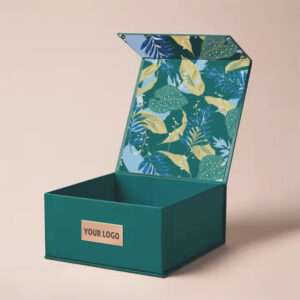 Custom color and logo folding boxes