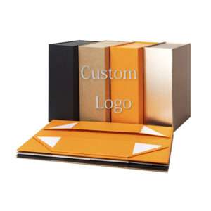 Customizable folding boxes with logo