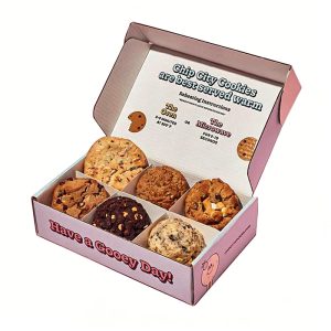 Custom-made baked cookie boxes