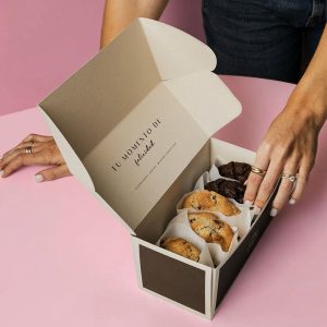 Color-printed cookie and dessert box