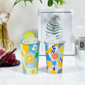 custom-designed paper cups wholesale