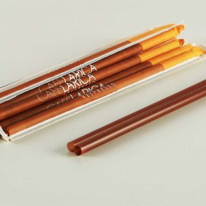 Custom printed straws