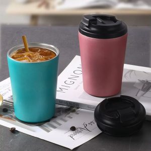 Wholesale PP double layer coffee cup