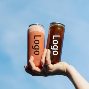 custom transparent PET Cups