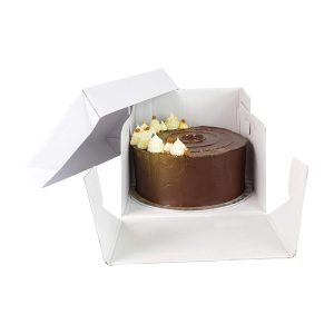 White food-grade cake boxes wholesale