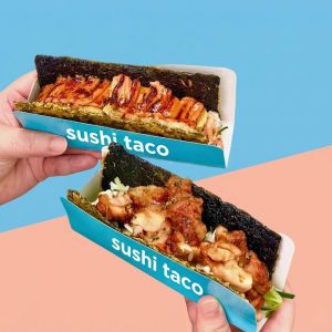 Custom sushi taco box wholesale