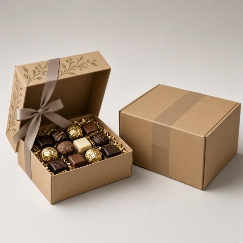 How to Choose Gift Box Materials Structural Differences and Application Logic for Kraft Paper vs. Corrugated Board